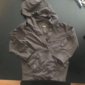 Abercrombie crop hoodie
